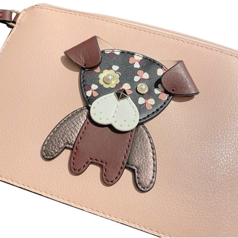 Kate Spade Dog Wristlet - New